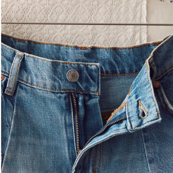 ONE OF ONE FROM FREE PEOPLE ARCHIVES! The Originals Patchwork Denim Pants 30" - Picture 5 of 13